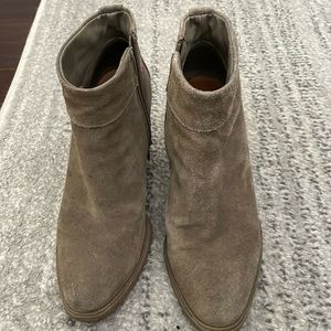 Steve Madden Beige Booties